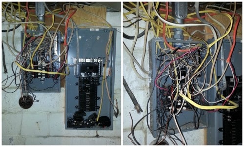 faulty wiring